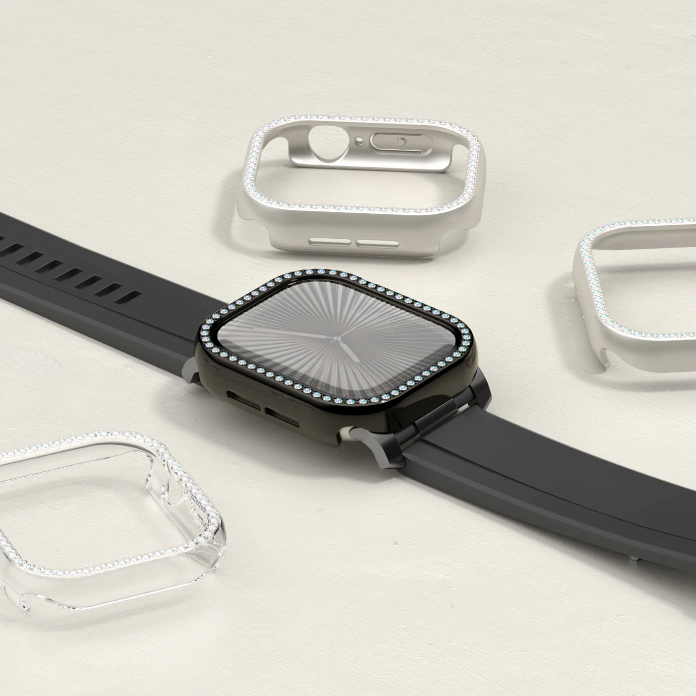 AmazingThing Apple Watch 46mm Glamour-Black additional product image
