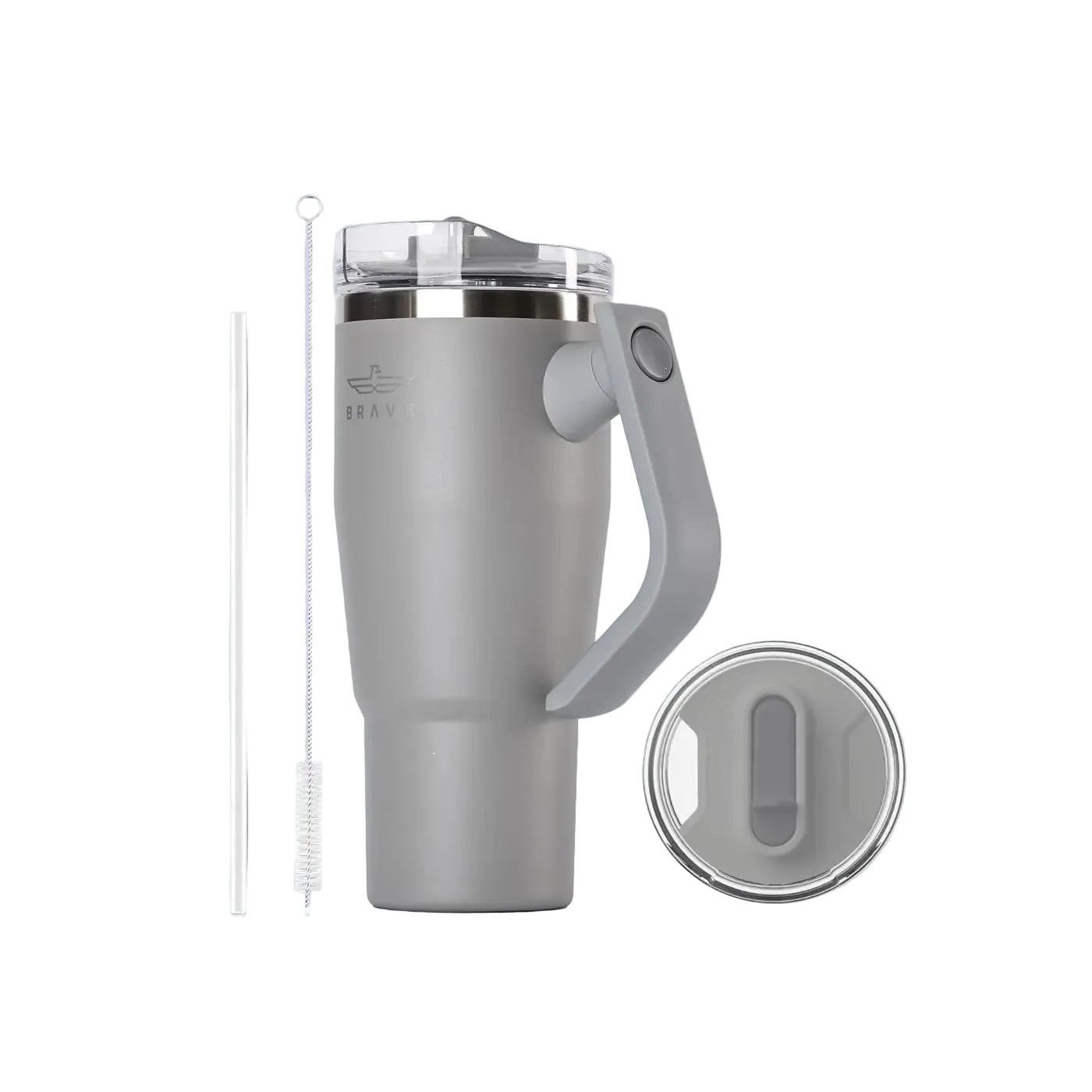 Brave Temp Guard Vacuum Insulated Travel Mug 950ml - Dark Grey product photo