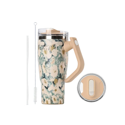 Brave Temp Guard Vacuum Insulated Travel Mug 950ml - Yellow Rose product photo