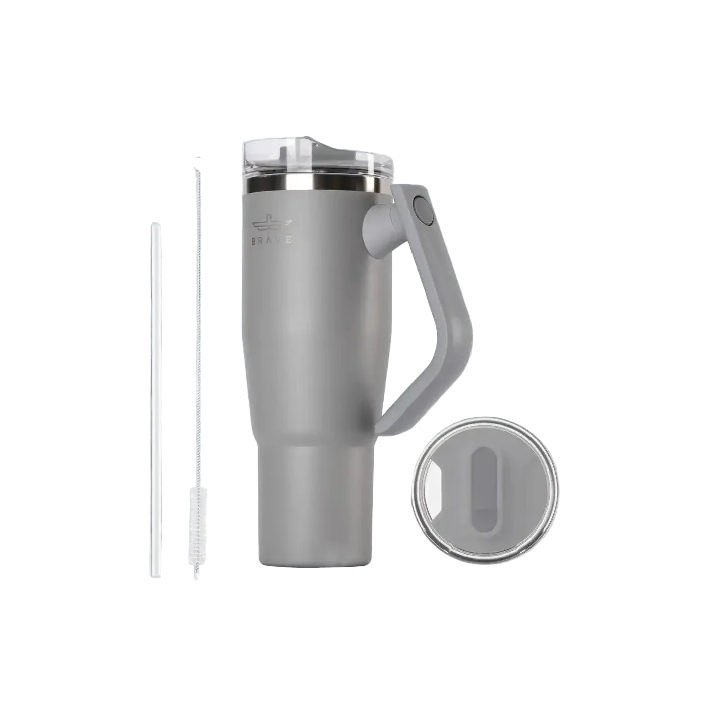 Brave Temp Guard Vacuum Insulated Travel Mug 1200ml - Dark Grey product photo