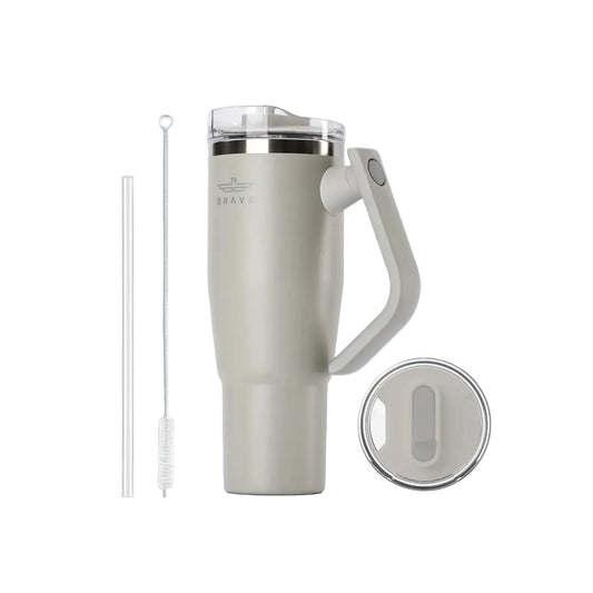 Brave Temp Guard Vacuum Insulated Travel Mug 1200ml - Light Grey product photo
