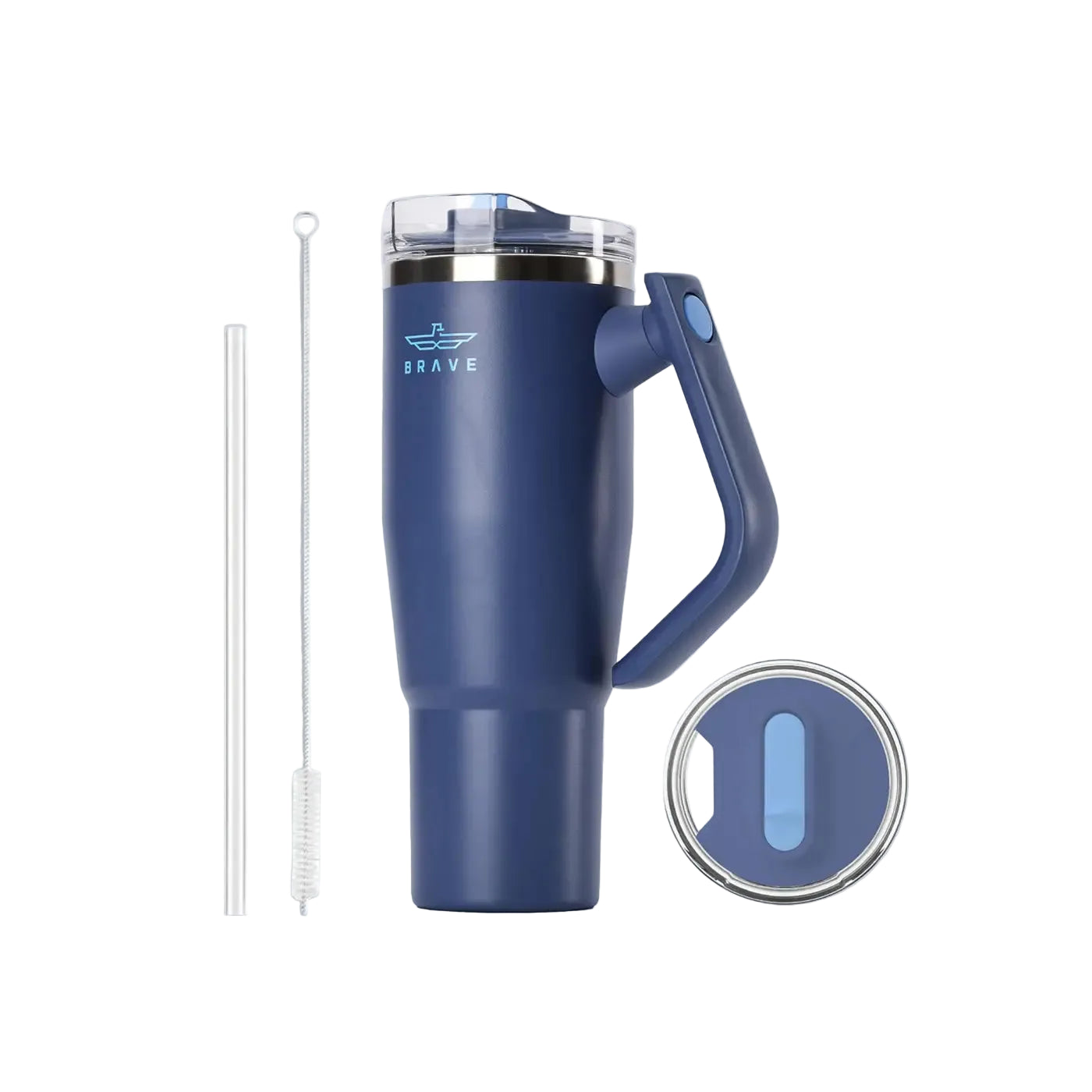 Brave Temp Guard Vacuum Insulated Travel Mug 1200ml - Deep Ocean product photo