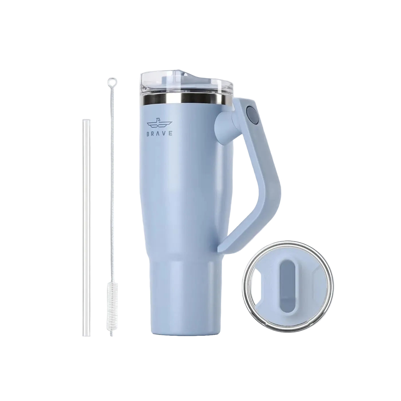 Brave Temp Guard Vacuum Insulated Travel Mug 1200ml - Sky Blue product photo