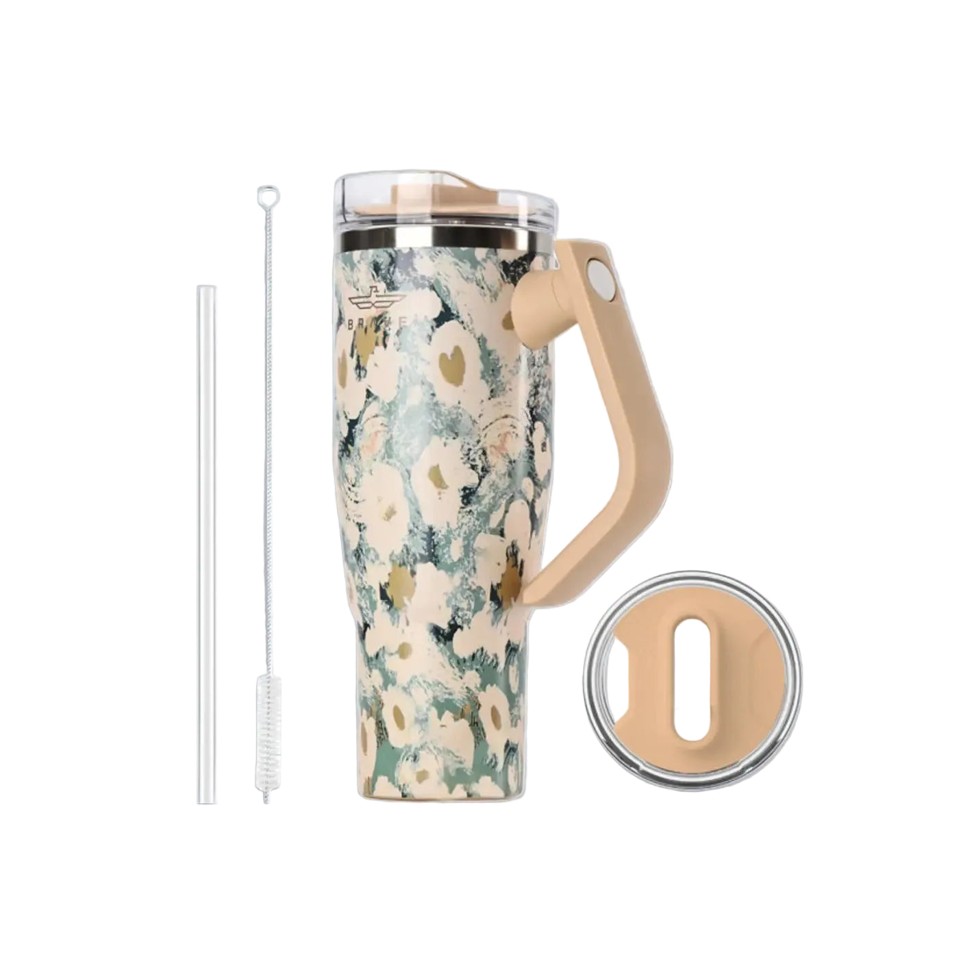 Brave Temp Guard Vacuum Insulated Travel Mug 1200ml - Yellow Rose product photo