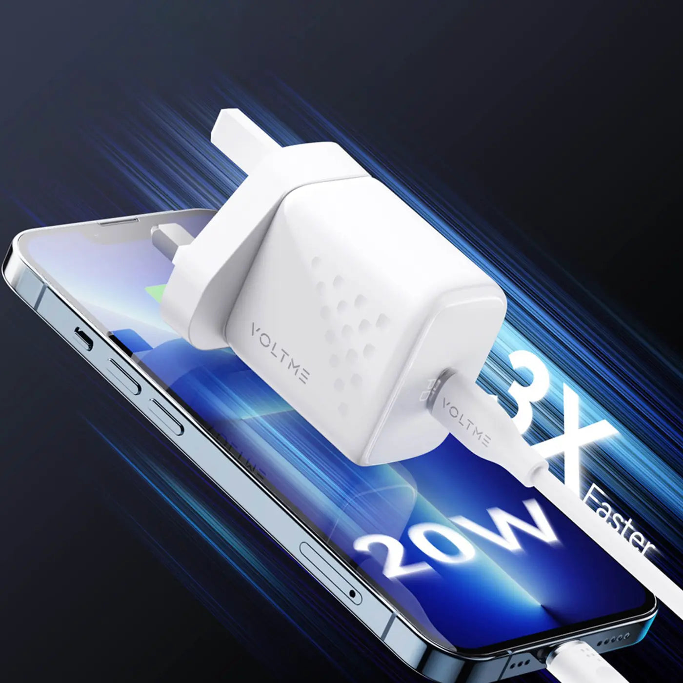 Voltme Revo 20 Lite Wall Charger 20W White product photo