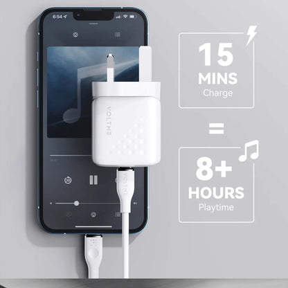 Voltme Revo 20 Lite Wall Charger 20W White product image
