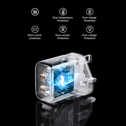 Voltme Revo 20 Duo Lite Wall Charger 20W Black additional product image