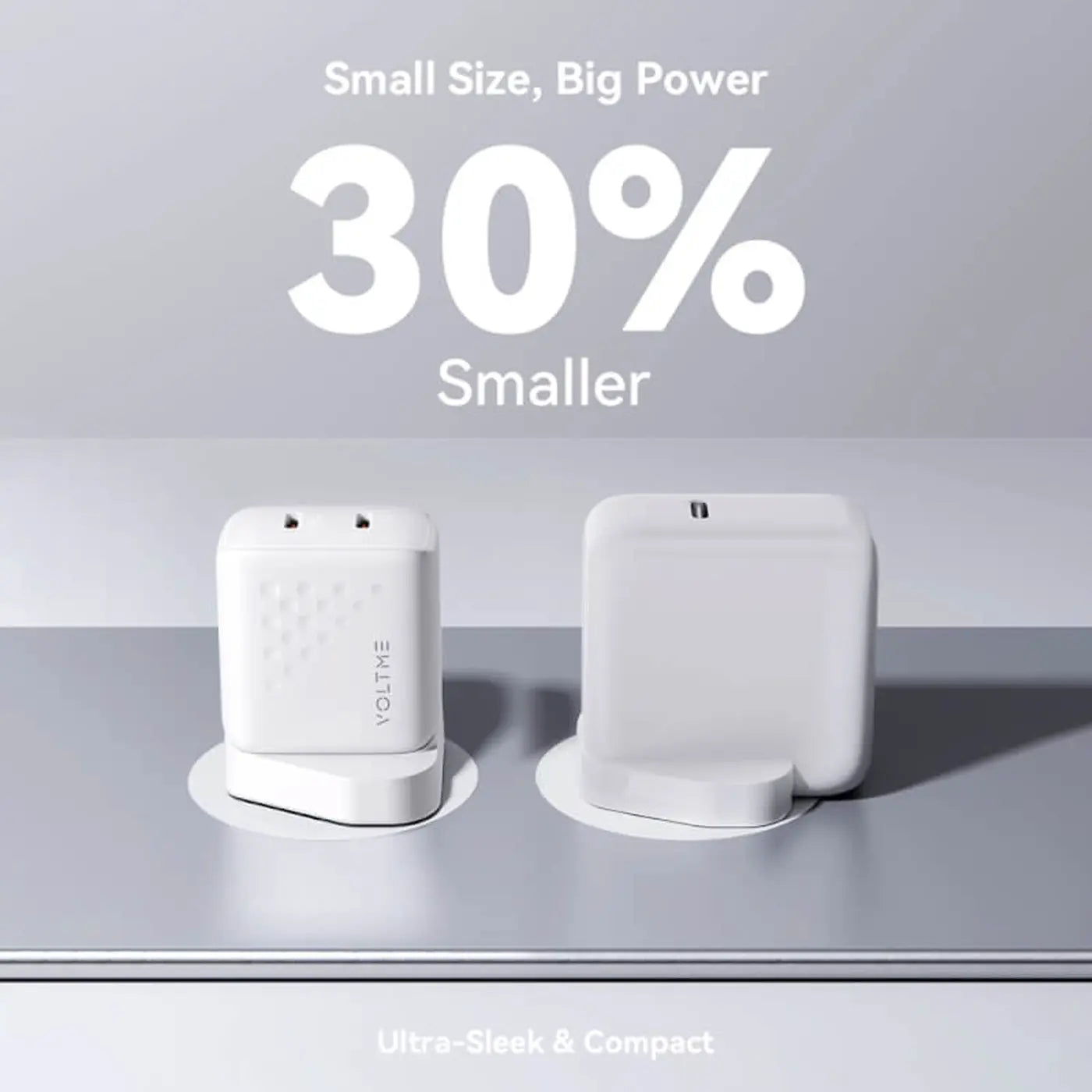 Voltme Revo 20 Duo Lite Wall Charger 20W White product image