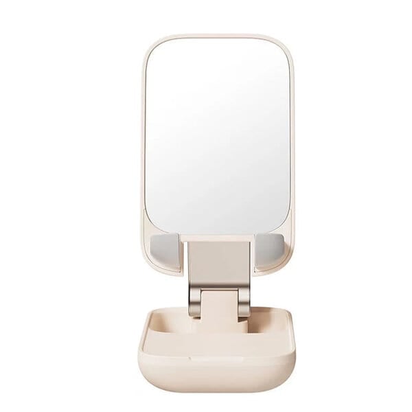 Baseus Folding Phone Stand with mirror baby pink