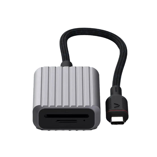 Unisynk USB-C to MicroSD Card Adapter Grey product photo
