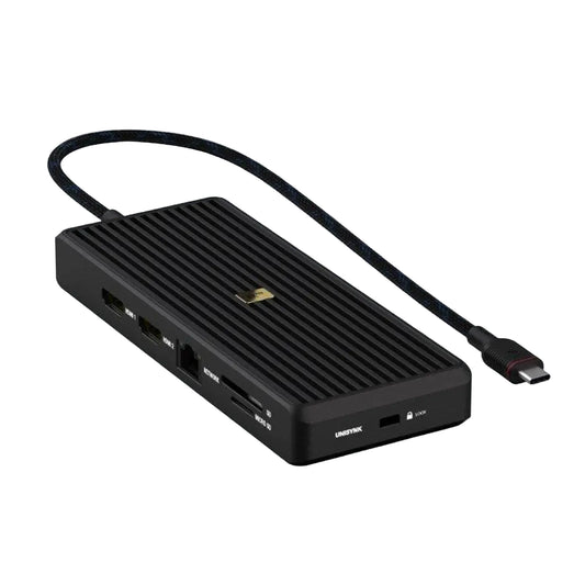 Unisynk 12 Port USB-C Hub 8K charger Black