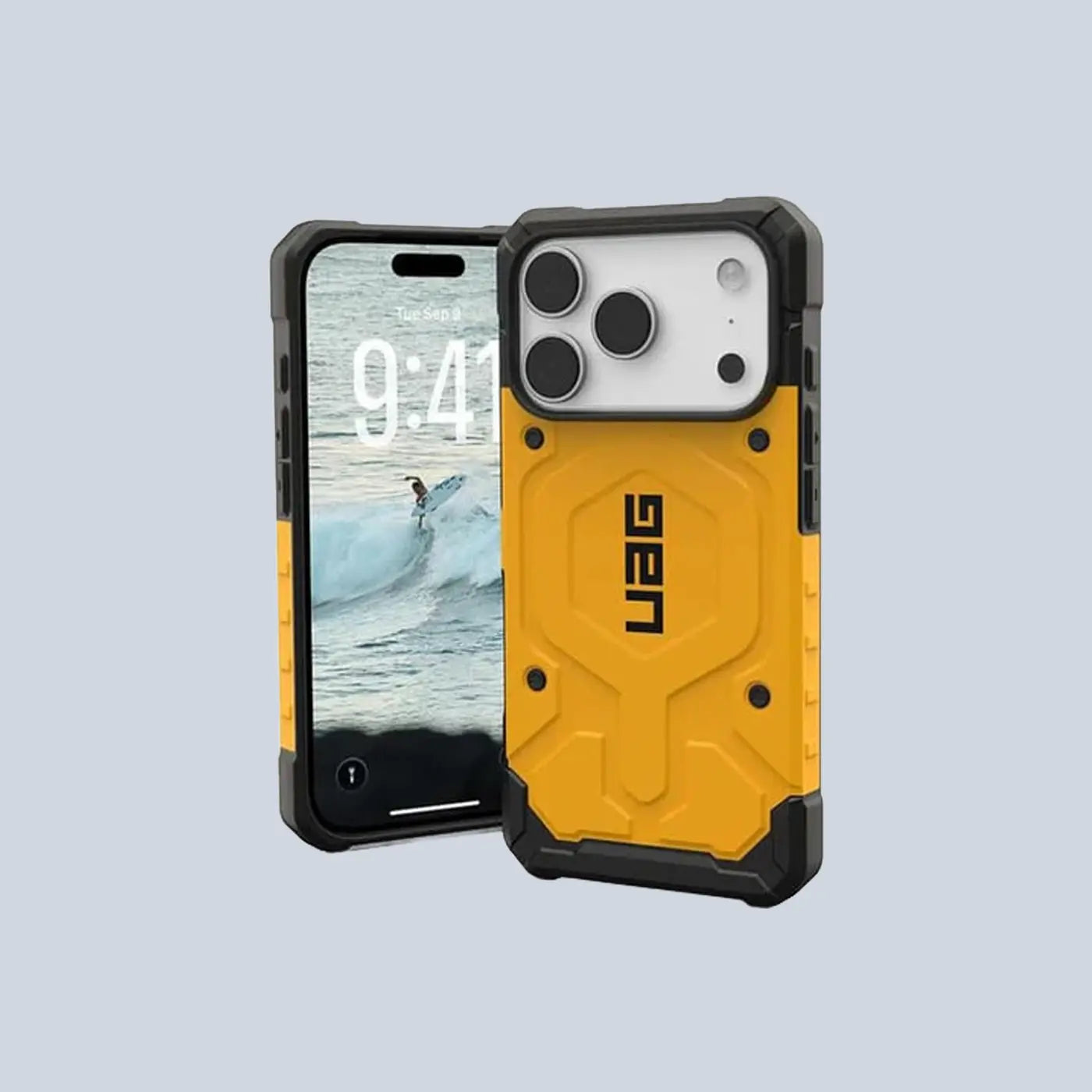 UAG iPhone 17 Pro Pathfinder Magsafe Case Heritage Yellow product photo