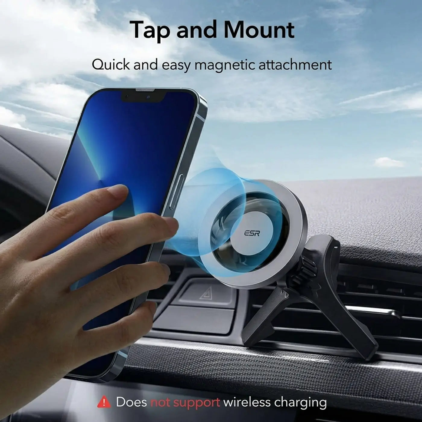 ESR Dashboard Phone Holder - Black additional product image