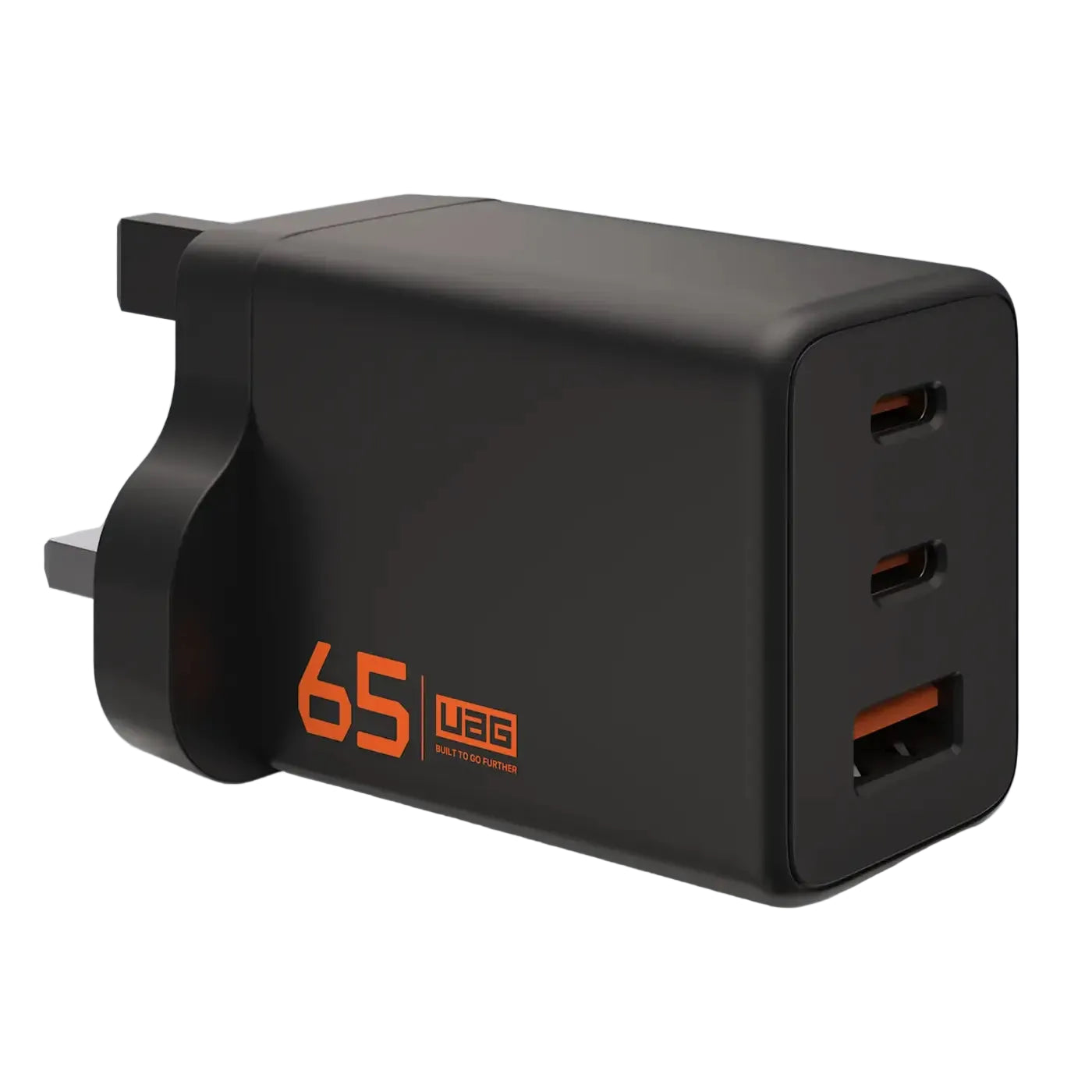 UAG Wall Charger SRGE 65W 3Port UK - Black product photo