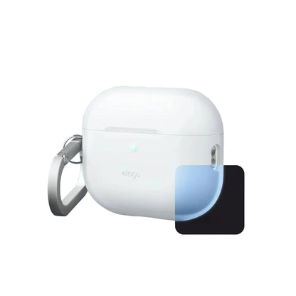 Elago Apple AirPods Pro 3 Silicone Hang Case - Nightglow Blue product photo