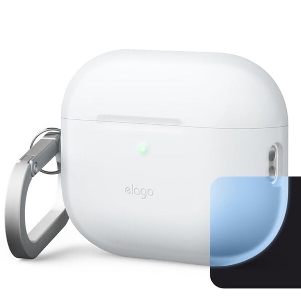 Elago Apple AirPods Pro 3 Silicone Hang Case - Nightglow Blue product photo