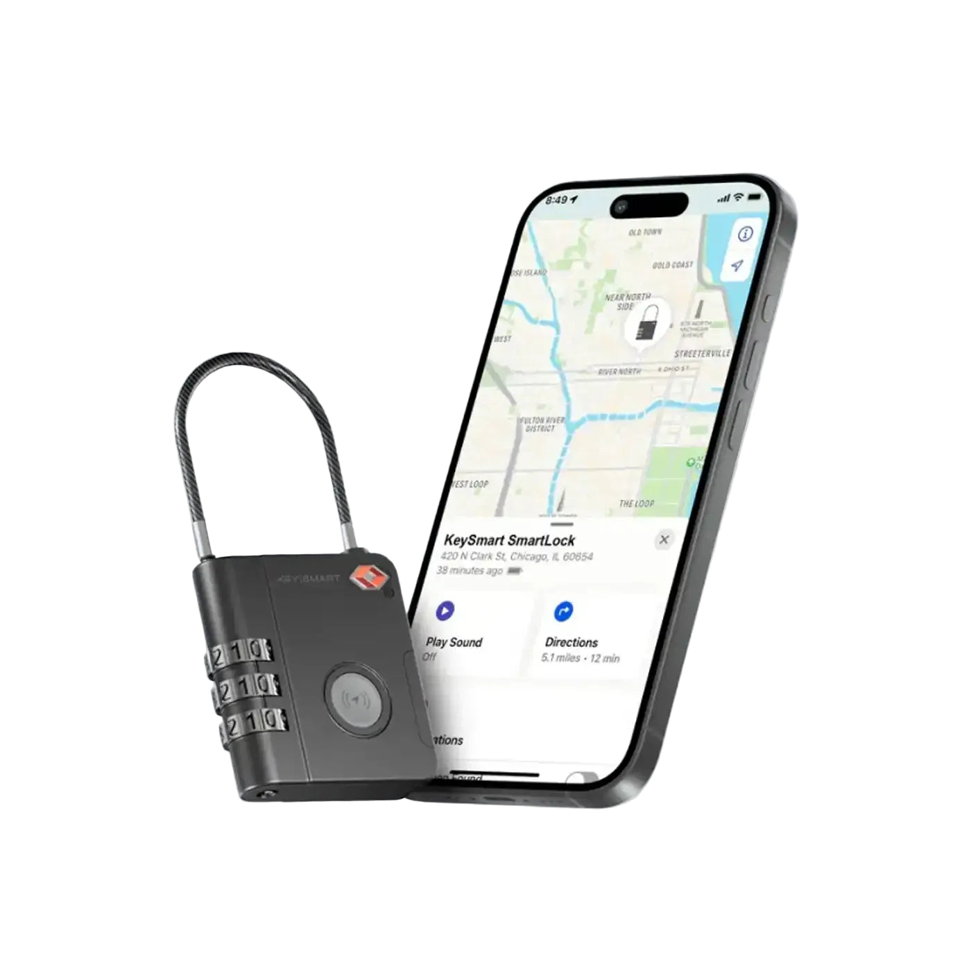 Statik - Key SmartLock TSA Approved Find My Lock product photo