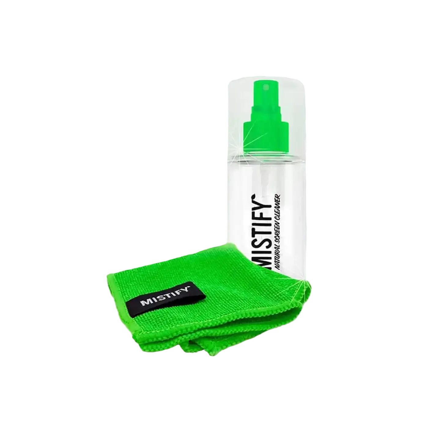 Mistify 120ml Spray Bottle Natural Screen Cleaner with 1 Microfibre Clot product photo