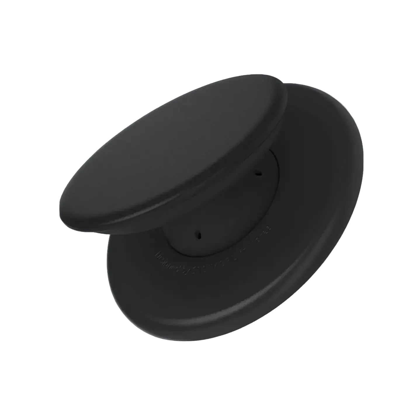 Sinjimoru M-Tap Tok Phone Grip Magnetic Silicone Black product photo
