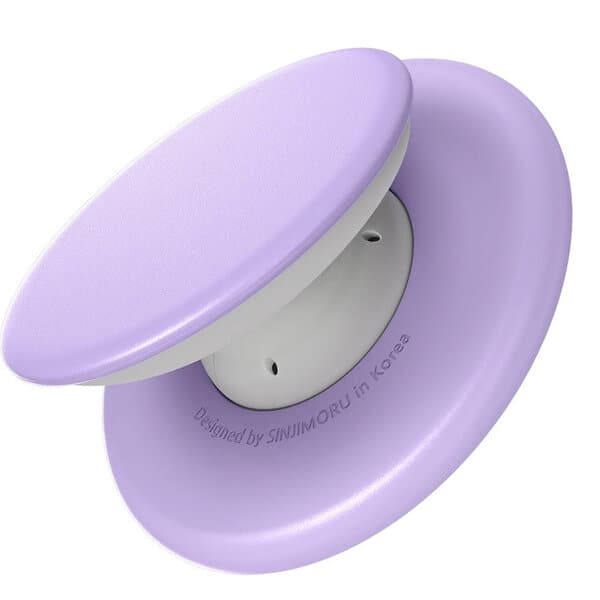 Sinjimoru M-Tap Tok Phone Grip Magnetic Silicone Purple additional product image