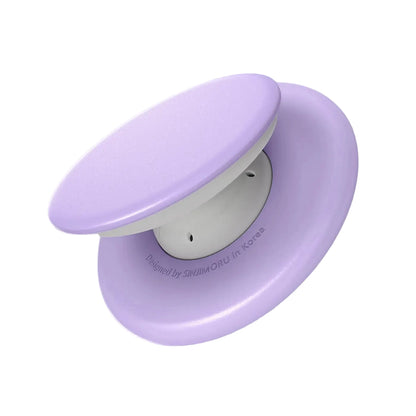 Sinjimoru M-Tap Tok Phone Grip Magnetic Silicone Purple product photo