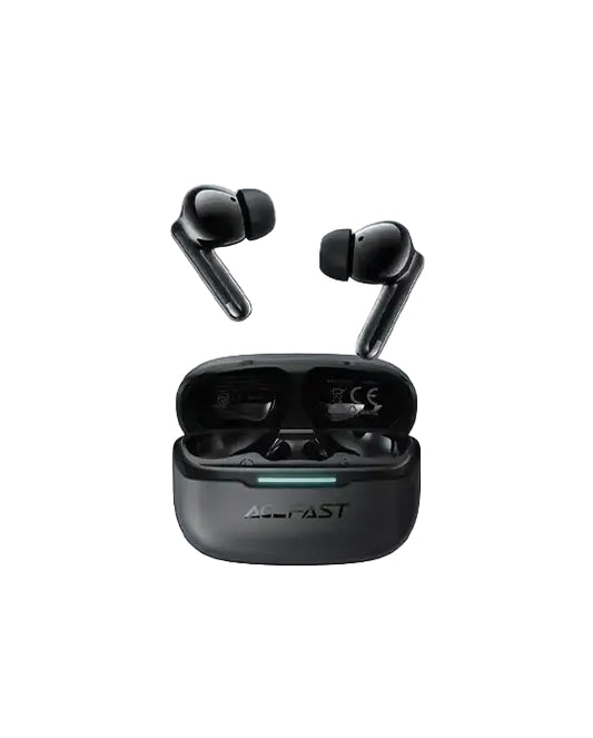 Acefast TWS Earbuds W5 HYBRID ANC ENC product photo