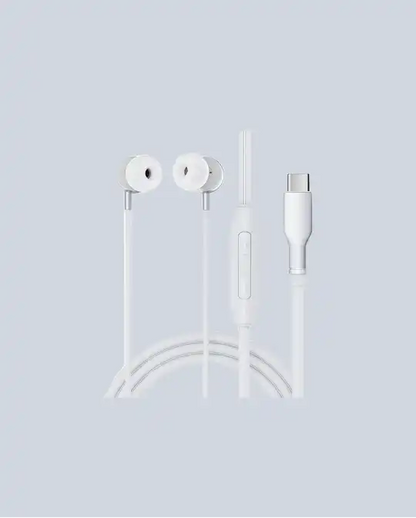 Acefast Wired Earphones L8 -White product photo