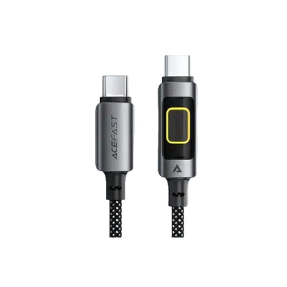 Acefast Charging Data Cable C21-03 USB-C to USB-C 60W product photo