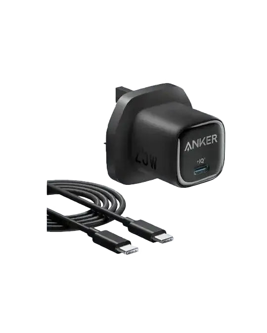 Anker 25W Charger with USB C to USB C Cable - Black product photo