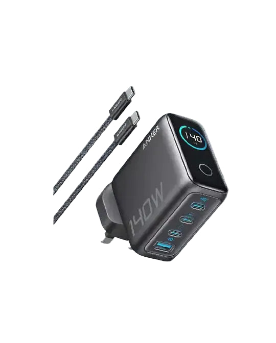 Anker Charger 140W 3C-1A with Display Dark Gray product photo