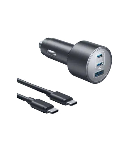 Anker USB-C 167 5W Max 3-Port Ultra-Compact Fast Car Charger product photo