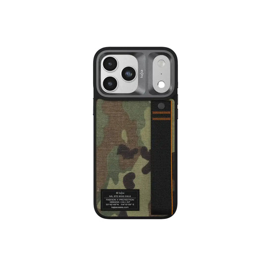 Kajsa iPhone 17 Pro Max Military Collection Straps Back Case product photo