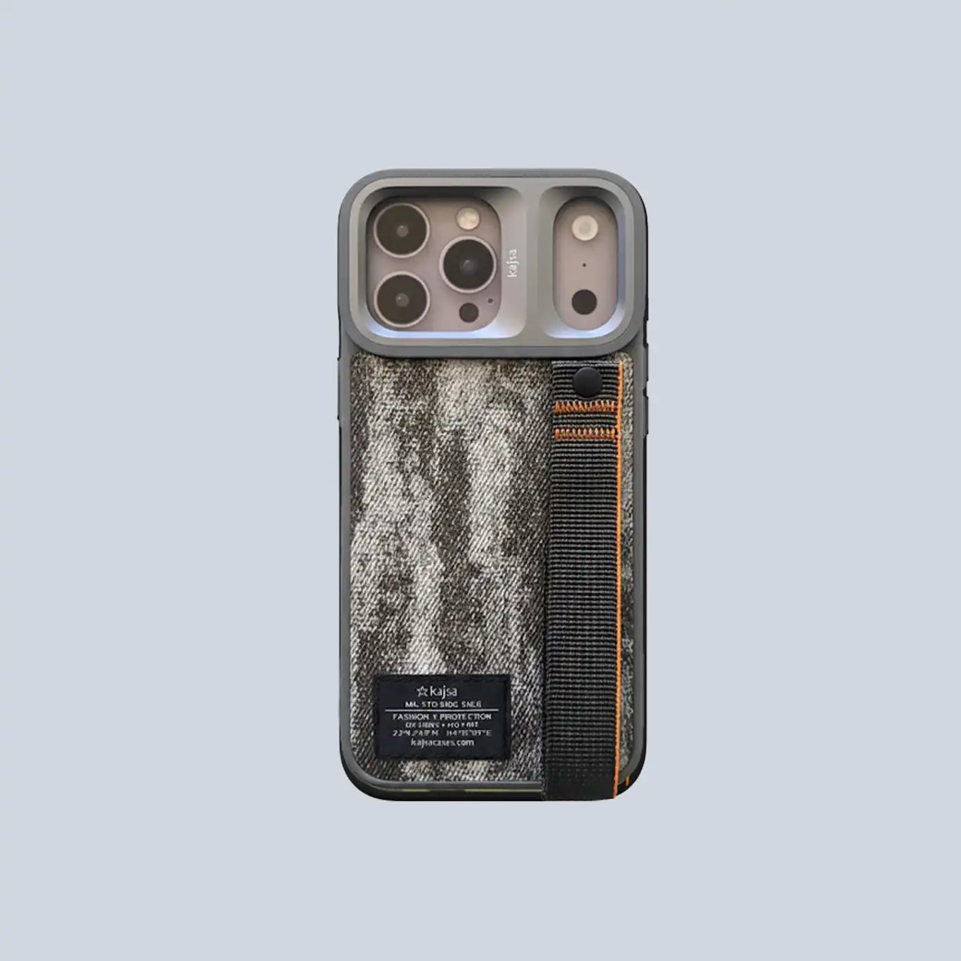 Kajsa iPhone 17 Pro Max Military Collection Straps Back Case product photo