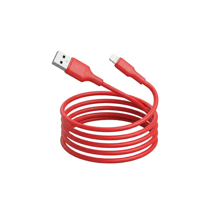 Voltme Powerlink EDC Series USB A to Lightning Cable - 2 4A 1 2M - Red product photo