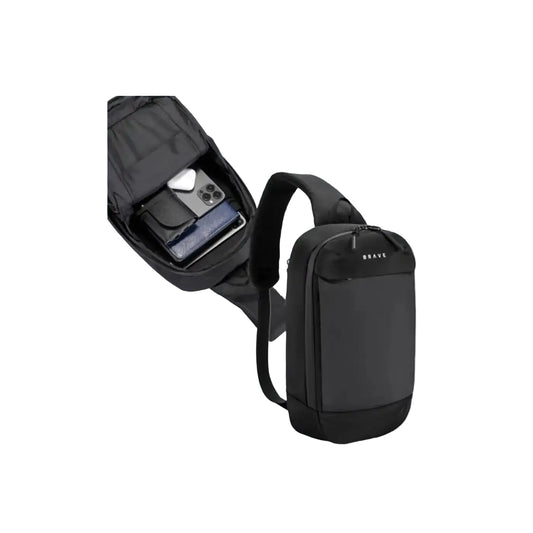 Brave BTP-07 Sling Bag Portable Gadget Storage for Travel - Black product photo