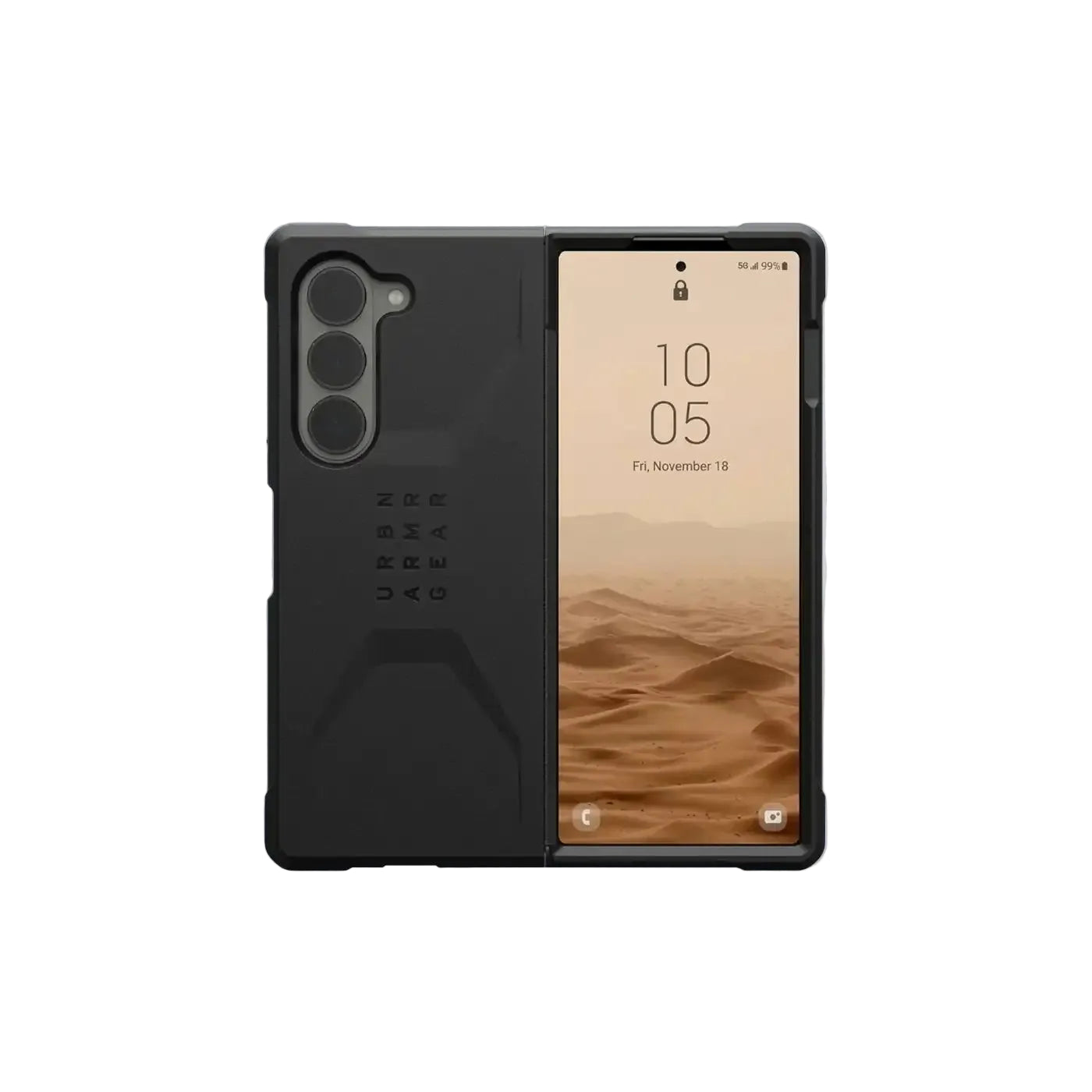 UAG Samsung Galaxy Z Fold 6 Civilian Case Black product photo