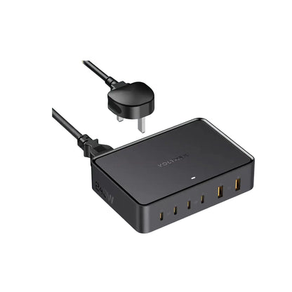VOLTME Revo 240W 6-Port GaN Desktop Power Station Black product photo