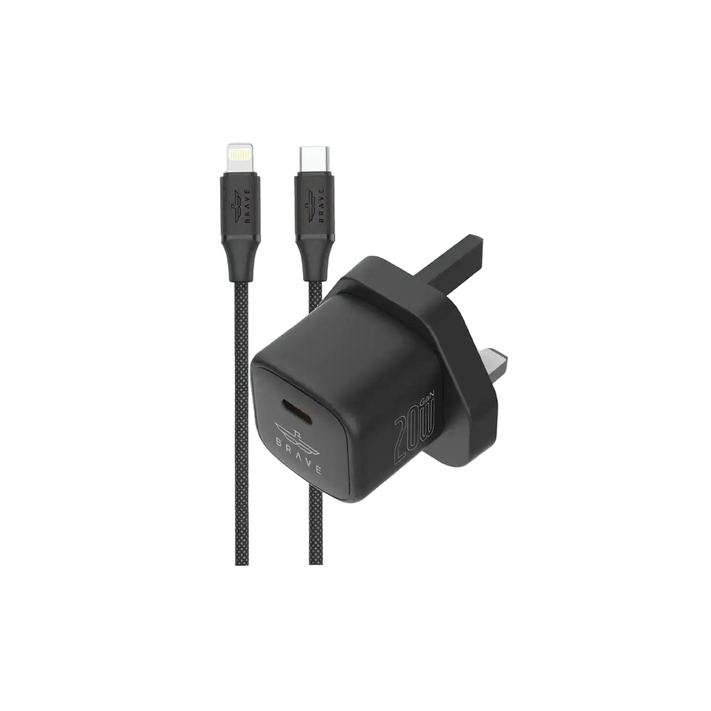 BRAVE BTC-41 20W GaN USB-C Wall Charger PD 3 0 - Black product photo
