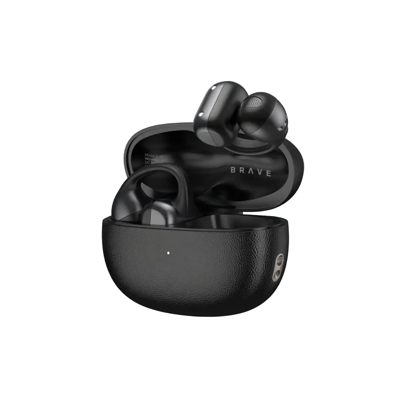 BRAVE ClipFit Pro Open-Ear Wireless Earbuds E-32BK Black product photo