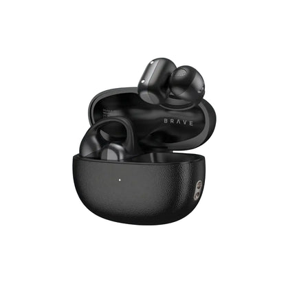 BRAVE ClipFit Pro Open-Ear Wireless Earbuds E-32BK Black product photo