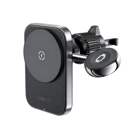 Acefast D18 in-car 2-in-1 magnetic wireless charging holder