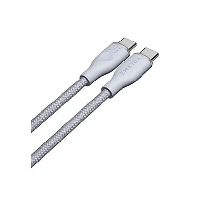 Voltme PowerLink RUGG USB-C to USB-C Cable – 100W – 1.8M – Grey