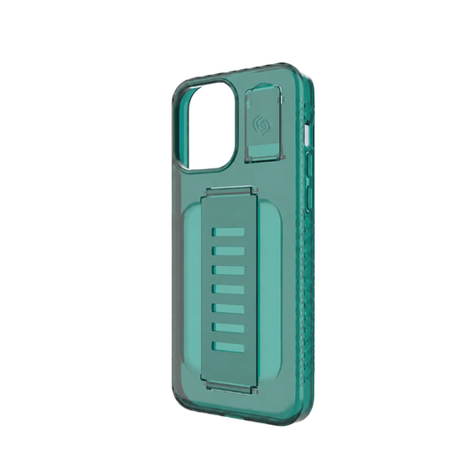Grip2u iPhone 15 Pro Max Boost Case with Kickstand (Teal)