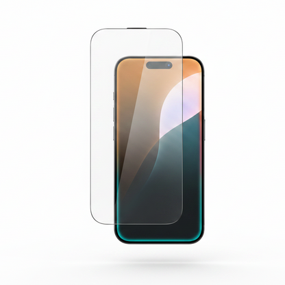 AmazingThing IPHONE 16 PRO MAX 6.9 2.75D FULLY COVERED DUST FILTER TITAN BLUE LIGHT GLASS - CLEAR