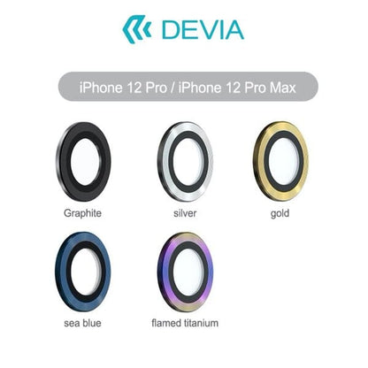 Devia iPhone 12 PRO Lens Protector - Flamed Titanium additional product image