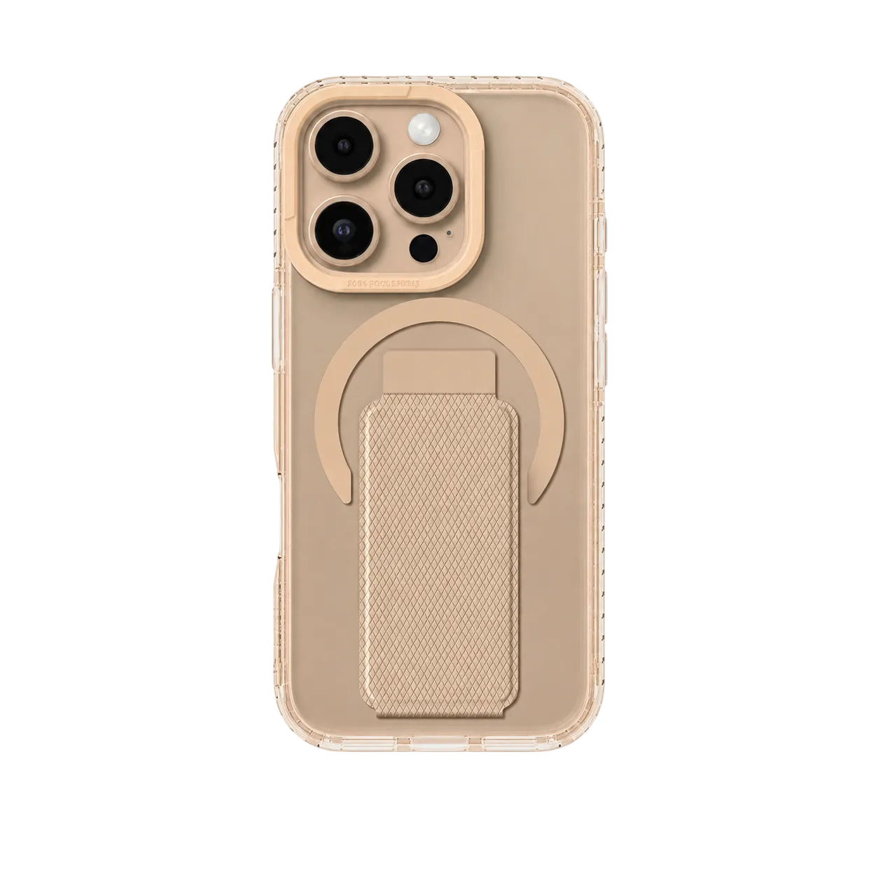 AmazingThing iPhone 16 PRO 6.3 TITAN PRO HOLDER MAGSAFE DROP PROOF CASE -Rose Gold