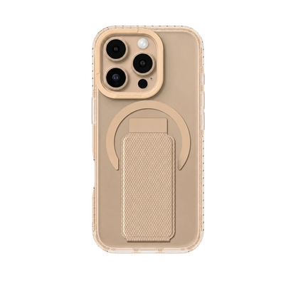 AmazingThing iPhone 16 PRO 6.3 TITAN PRO HOLDER MAGSAFE DROP PROOF CASE -Rose Gold