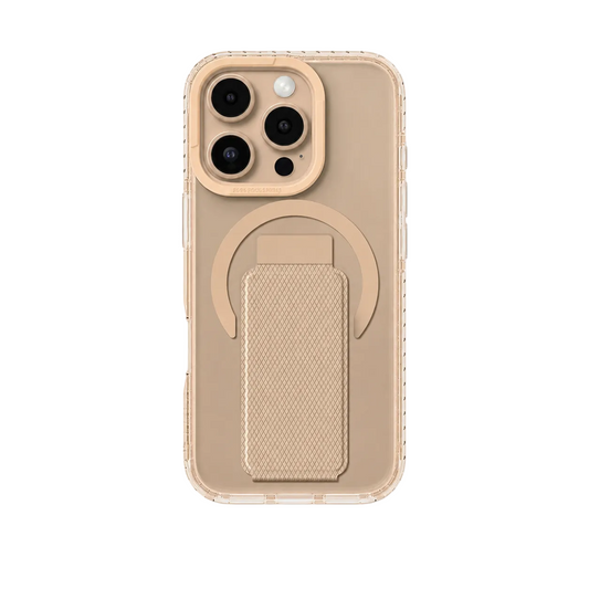 AmazingThing iPhone 16 PRO 6.3 TITAN PRO HOLDER MAGSAFE DROP PROOF CASE -Rose Gold
