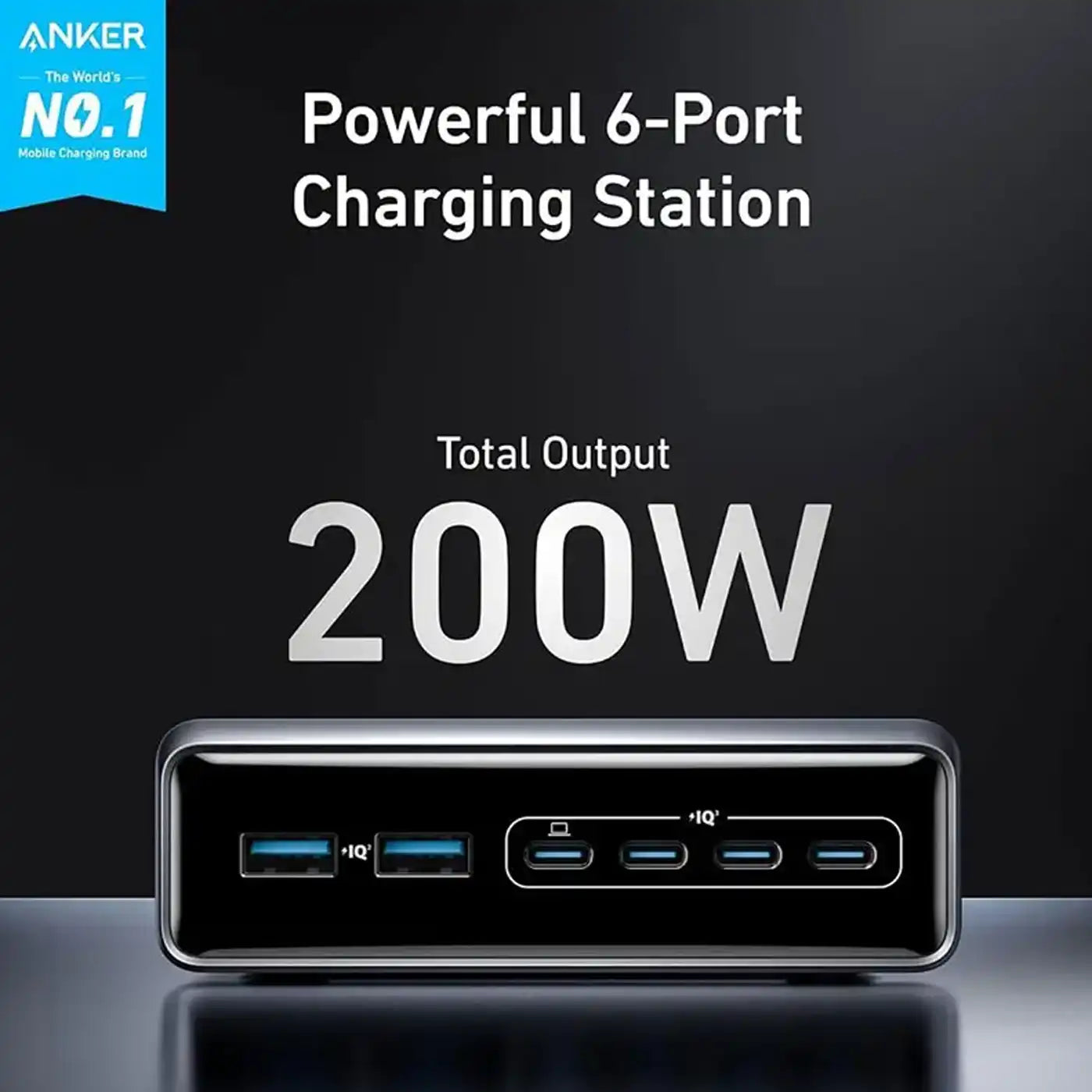 Anker Prime Charger 200W 6 Ports GaN additional product image