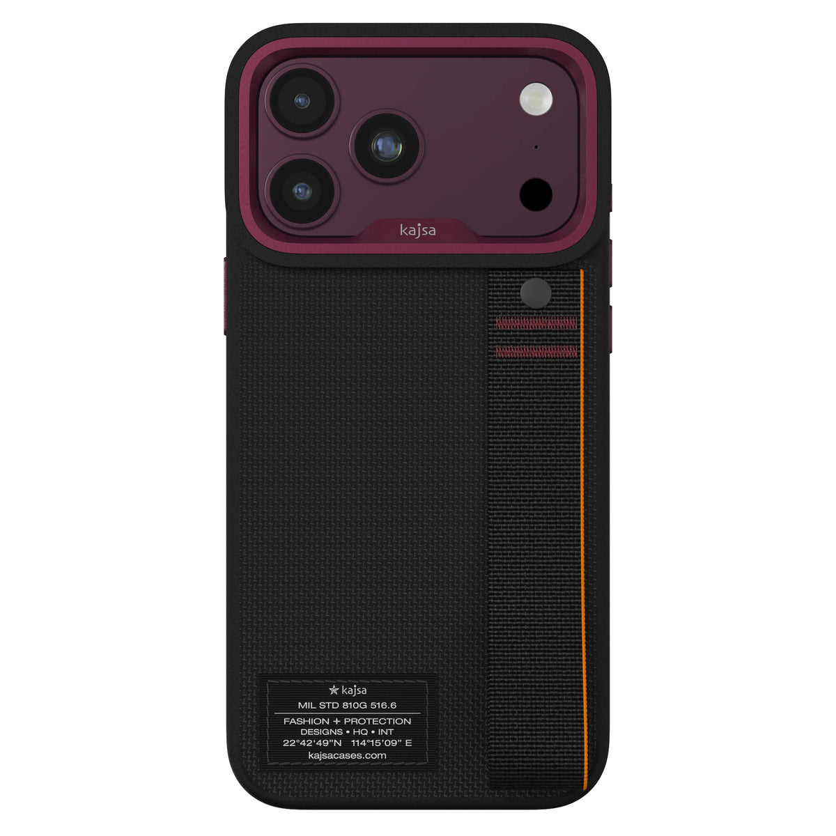 Kajsa iPhone 18/ 17 Pro Max Military Collection Strap O Ring